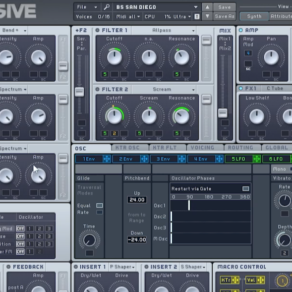 Skrillex - San Diego Bass (Massive Preset)